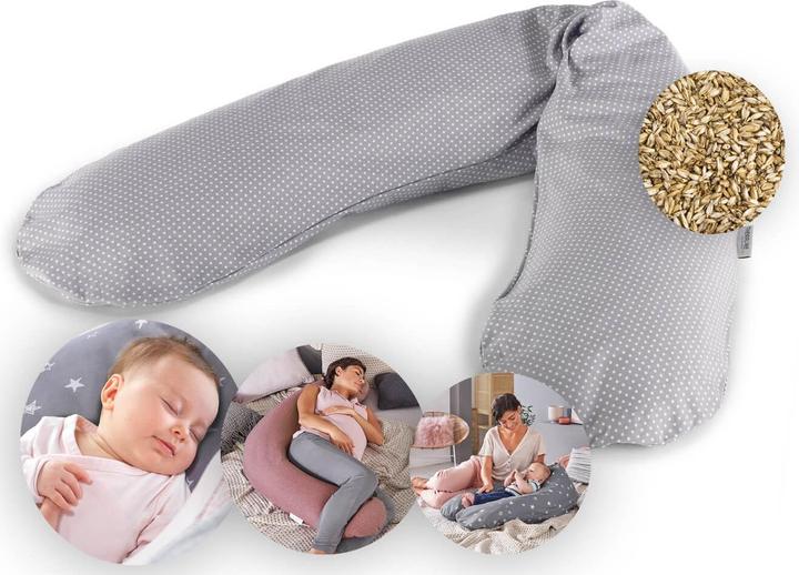 Produktbild Theraline Stillkissen "Das Original" mit Dinkel Füllung inkl. Bezug 190 cm (38 cm)