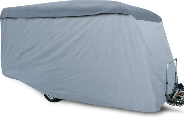 Wiltec Wohnwagen Schutzhülle Gr. S 426x225x220 cm Caravan Abdeckung Abdeckplane