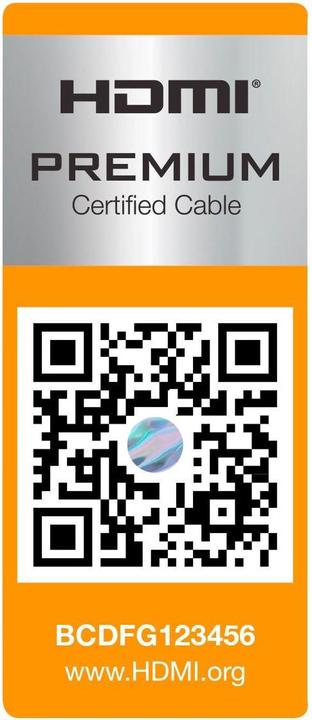 Actual product image Delock Premium Premium Highspeed with Ethernet HDMI with Ethernet Cable (2 m)