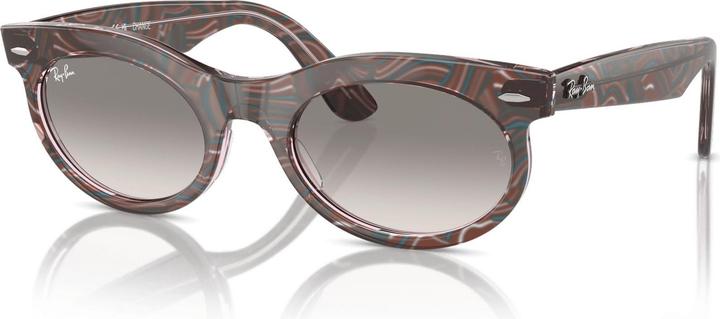 Klar Grau, Lila Wellen Selbsttönend