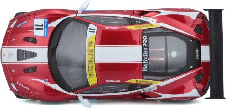 Immagine prodotto Bburago Ferrari Racing kit 488 Challenge 1/24 rosso