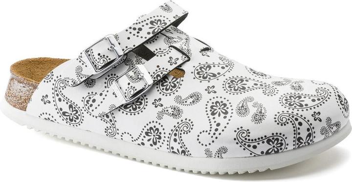 Paisley nero, Bianco