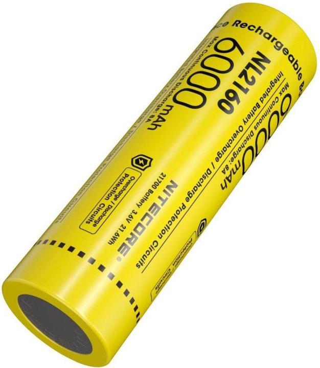 Actual product image Nitecore NL2160 (1 pcs., 21700, 6000 mAh)