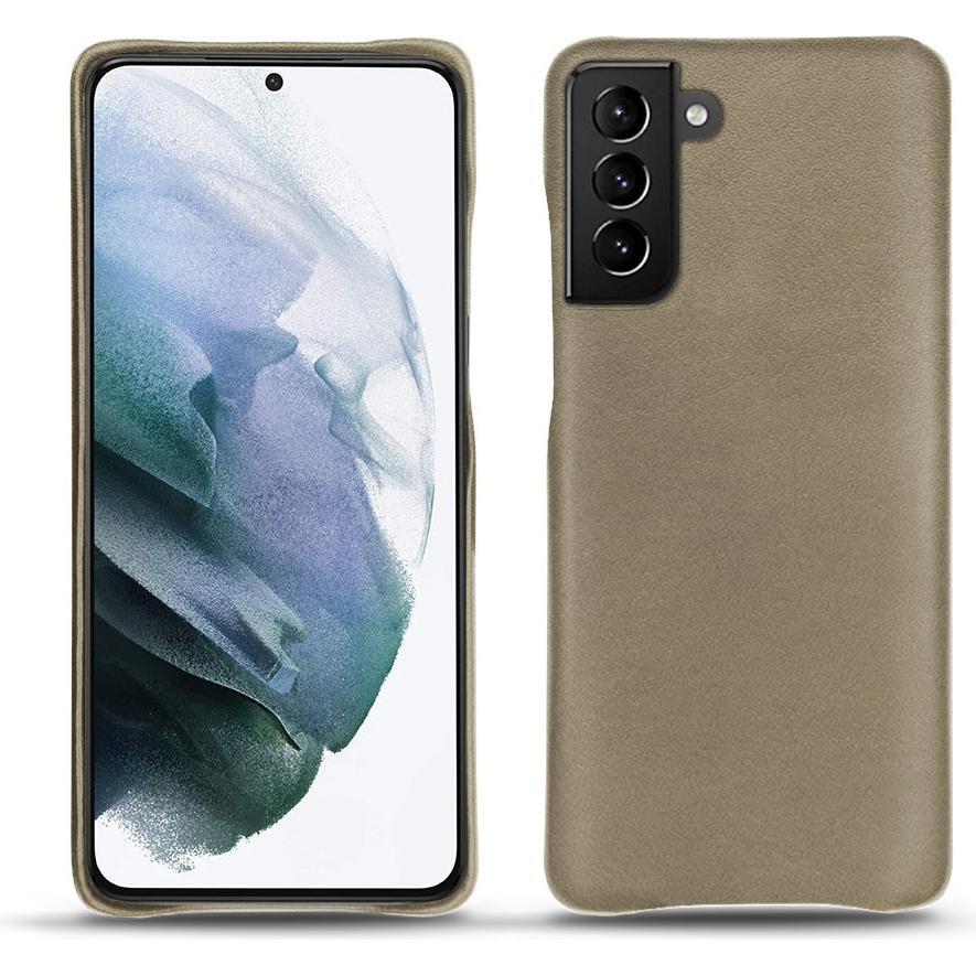 Noreve Lederschutzhülle (Samsung Galaxy S21+), Smartphone Hülle, Beige