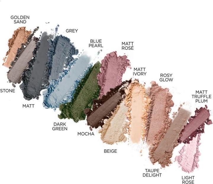 Actual product image Annemarie Börlind Powder Eye Shadow Matt Ivory (Matt ivory)