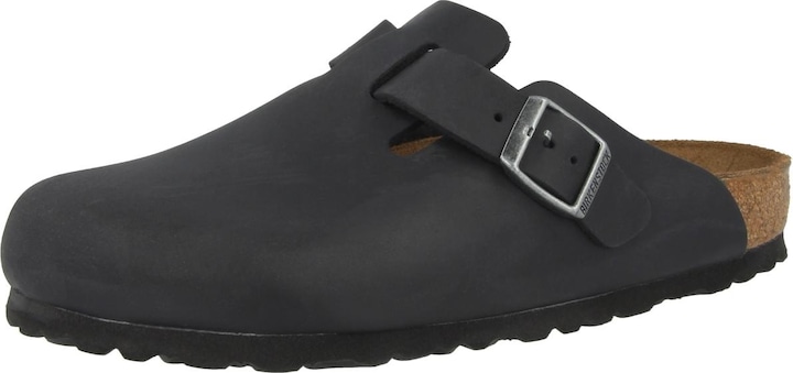 Actual product image Birkenstock Boston Nubuck Leather Oiled Narrow (46)