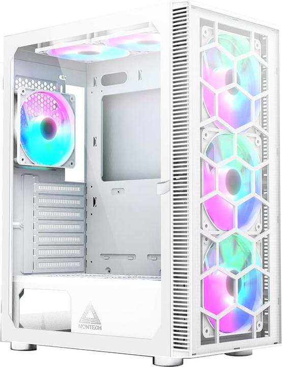 Immagine prodotto Montech X3 Vetro Bianco (Mini-ITX, mATX, ATX)