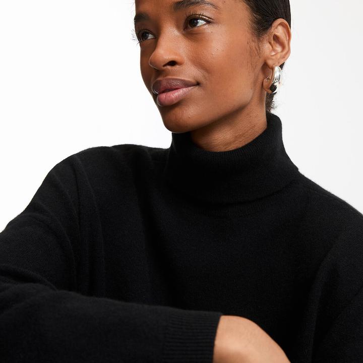 Image du produit La Redoute Collections Pullover mit Rollkragen aus feinem Kaschmir-Strick (XL)