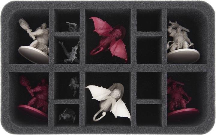 Actual product image Feldherr TRA30 - Transporter for Descent: Journey into Darkness 2nd Edition - all miniatures