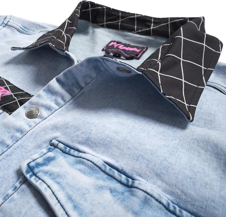 Immagine prodotto Pit Viper The Surge Matrix Sport Denim Button Down (M)