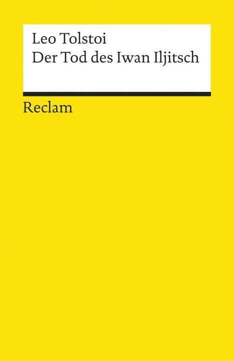Produktbild Der Tod des Iwan Iljitsch. (Deutsch, Leo Tolstoi, 2008)