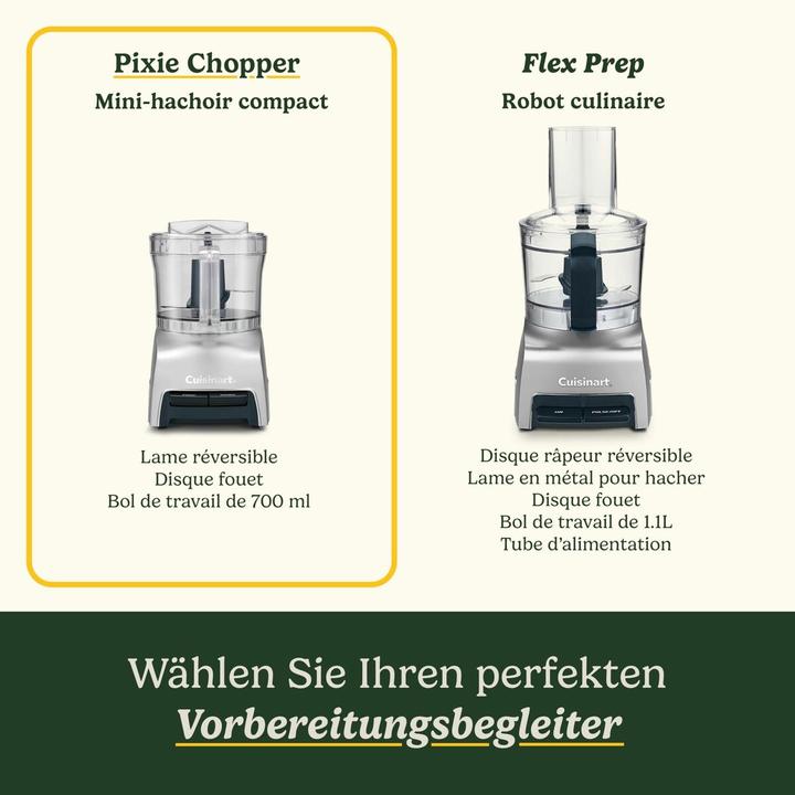 Actual product image Cuisinart PixieChopper 3 Cup Food Chopper 700ML (700 ml, 250 W)