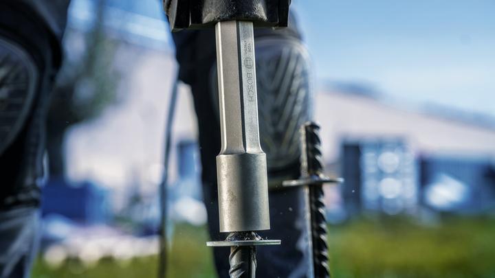 Produktbild Bosch Professional Zubehör PRO HEX 28 Einschlaghilfe für Erdspiesse, 300 mm (25.40 mm)