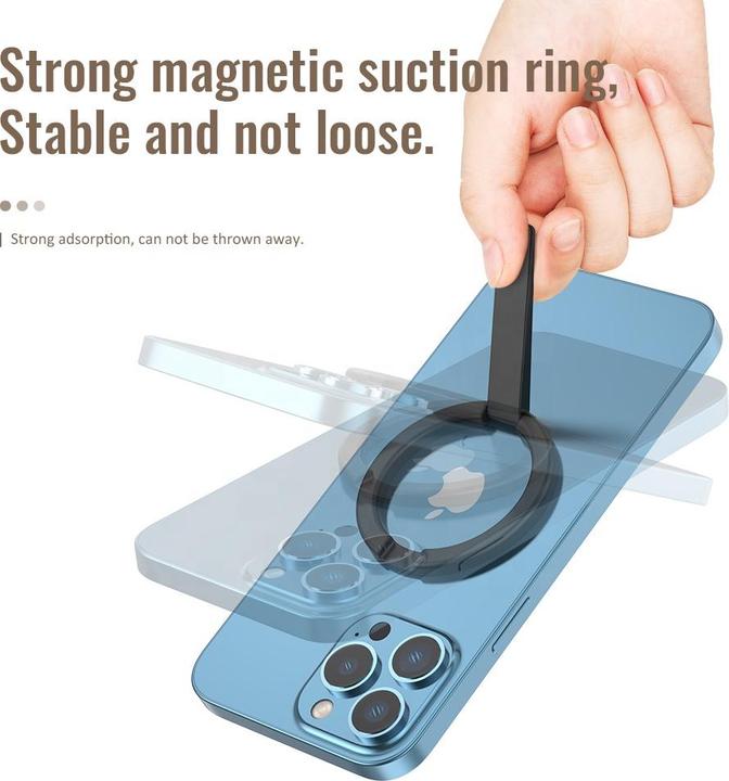 Produktbild PhoneLook Universal Stütz-Ring magnetisch inkl. MagSafe Support