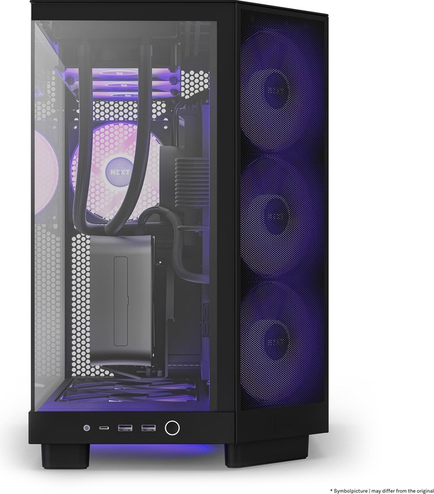 Actual product image NZXT H6 Flow RGB (ATX, mATX, Mini-ITX)