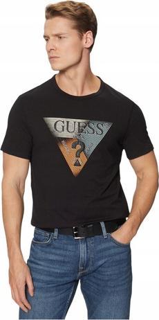 Immagine prodotto Guess Herren T-Shirt Dreieck Schwarz (L)