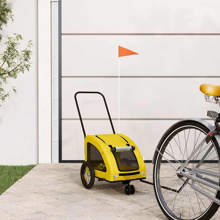 Produktbild VidaXL Fahrradanhänger Oxford-Gewebe und Eisen