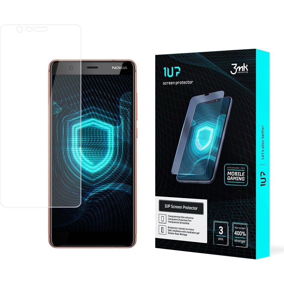 3MK 1UP (3 Stück, Nokia 5.1), Smartphone Schutzfolie