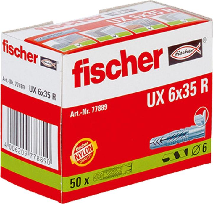 Immagine prodotto Fischer Tassello universale UX 6x35 R (50 pz.)