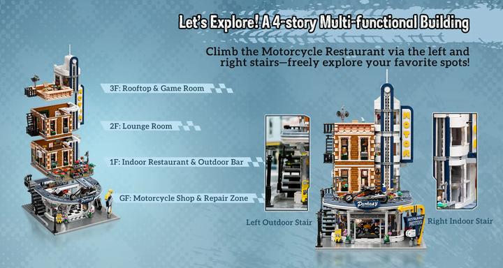 Actual product image Pantasy Motorcycle Restaurant