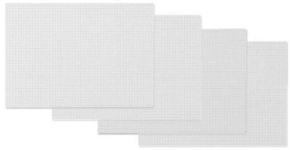 Actual product image Biella Card index cards checkered A7 (A7, 200 g/m², 100 x)