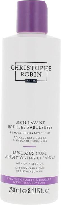 Produktbild Christophe Robin Luscious Curl Conditioning Cleanser with Chia Seed Oil (250 ml, Flüssiges Shampoo)