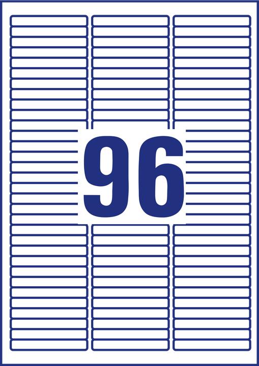 Immagine prodotto Avery Etichette A4, 63,5 x 8,5 mm