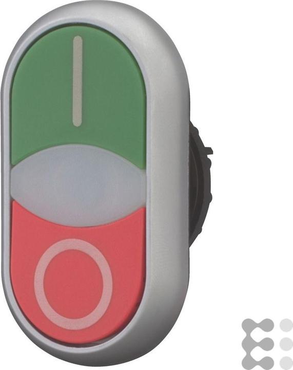 Produktbild Eaton Doppeldrucktaster M22 DDLF GR X1/X0 Front Kunststoff 1 St.