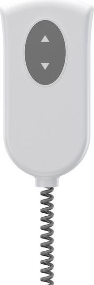 Image du produit Multibrackets Pied électr., -90", max 60 kg, blanc (60 kg, 37" - 90")