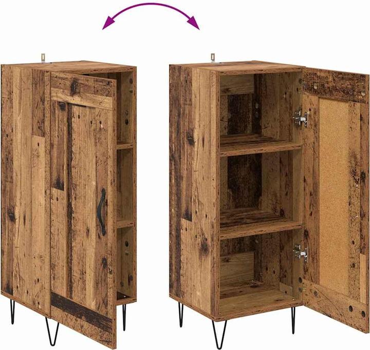 Actual product image vidaXL Sideboard (34.50 x 34 x 90 cm)