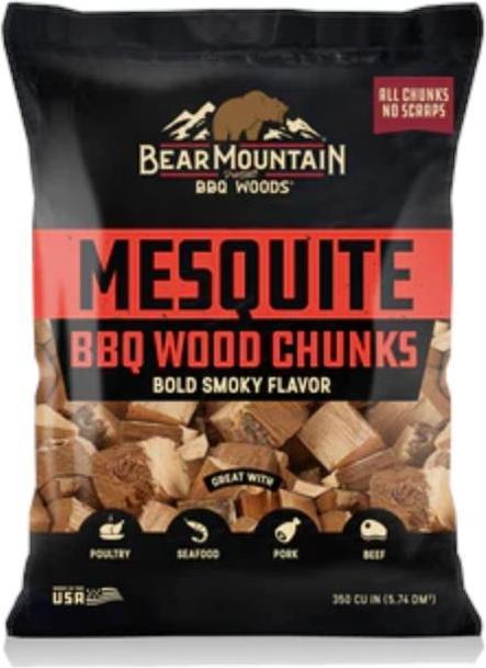 Bear Mountain Wood Chunks Mesquite 1.65 kg (1.65 kg)