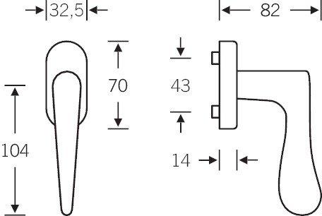 Produktbild FSB Fenstergriffe 1144