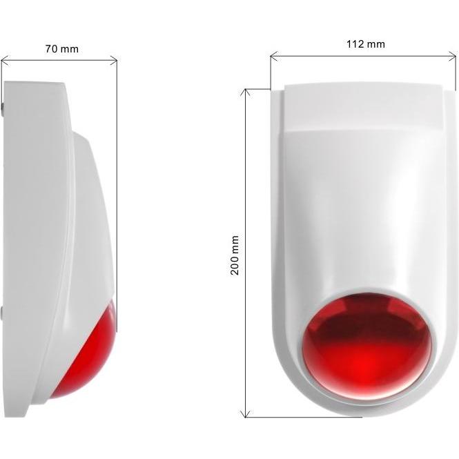 Thumbnail - CEE, Einbruchschutz + Alarmanlage, CE Mannequin siren alarm, AL2030