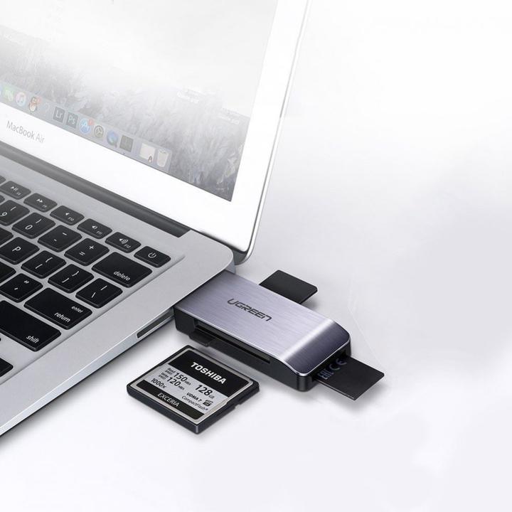 Actual product image Ugreen 4-in-1 Cardreader (USB 3.0)