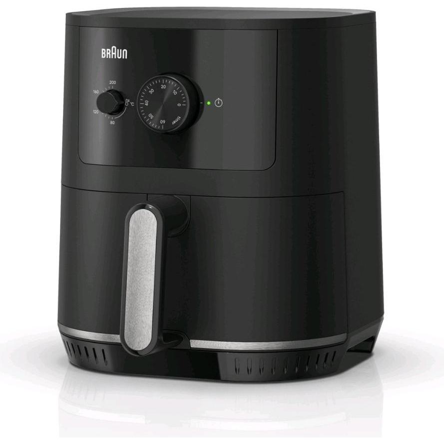 Braun Heissluft-Fritteuse MultiFry 3 HF3000, Fritteuse, Schwarz