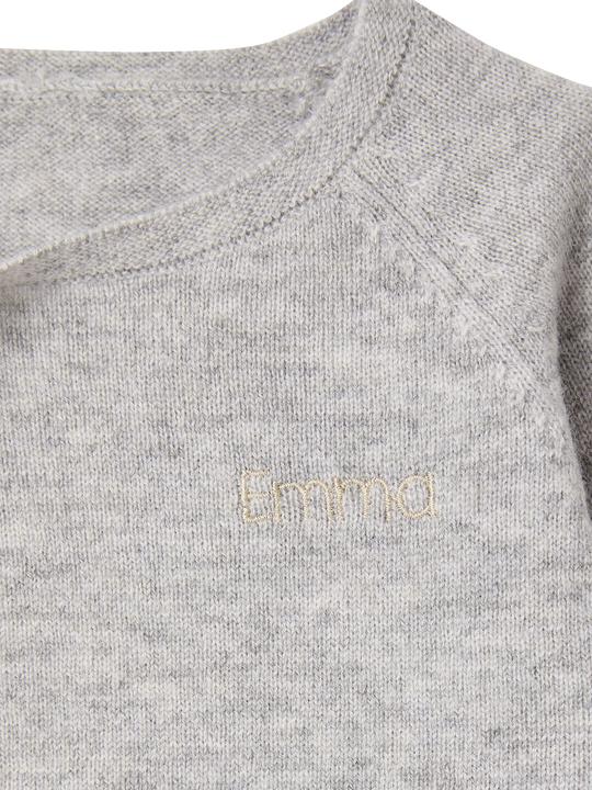 Actual product image Envie de Fraise Baby-Set: Pullover & Hose, Merino und Kaschmir (74)