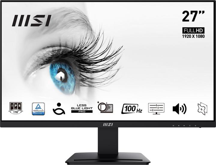Produktbild GameMax MegaDeal Gaming-PC Rockstar SET2604 7588 + MSI PRO MP273A Monitor 69cm (27") (AMD Ryzen 7 5700X, 32 GB, 1000 GB, GeForce RTX 5060)