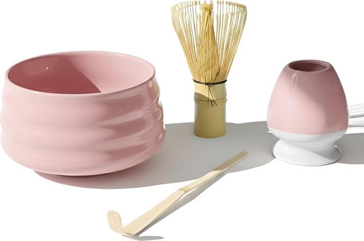 Gewürzladen Näfels Matcha Set – in Geschenkbox, rosa