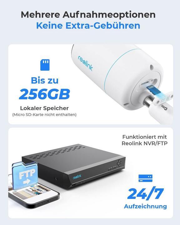 Actual product image Reolink Camera IP PoE RLC-81MA (3840 x 2160 pixels)