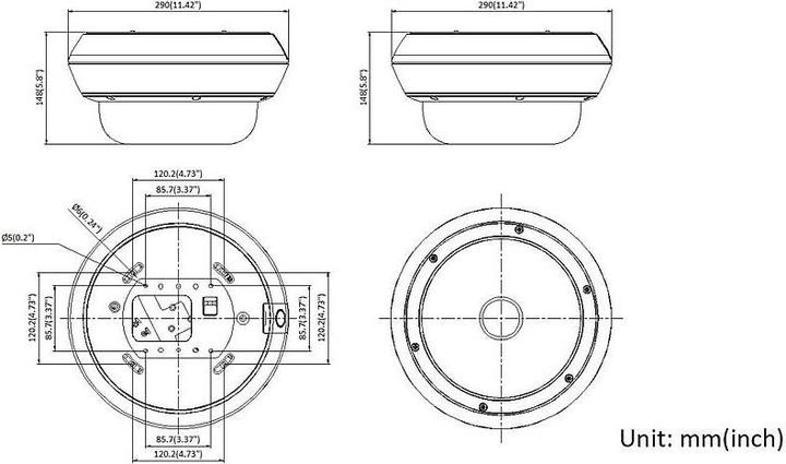 Actual product image Hikvision 4-Directional Multisensor (2688 x 1520 pixels)
