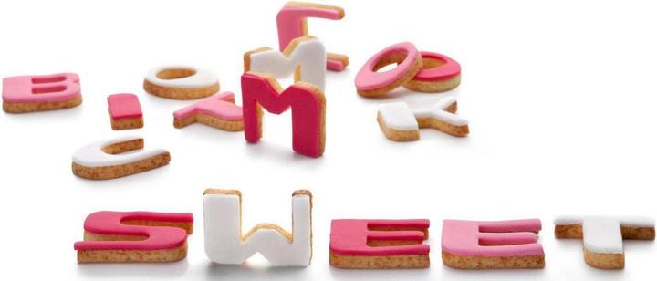 Produktbild Ibili Fondant Ausstecher Buchstaben
