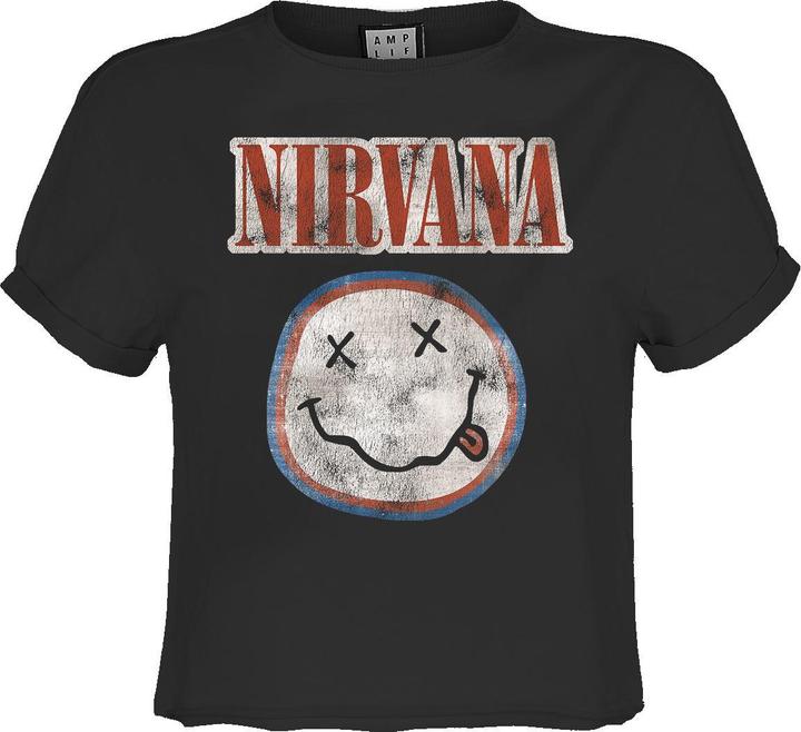 Immagine prodotto Amplified Colour Maglietta Corta Nirvana Donna (XL)