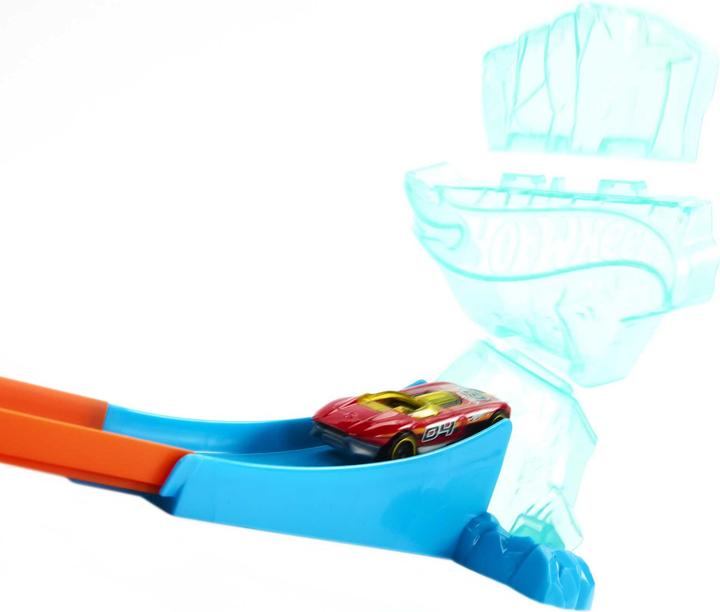 Actual product image Hot Wheels Track Builder Ice Crash Pack