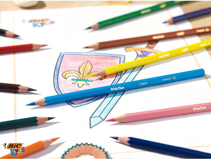 Image du produit Bic Crayons de couleur Kids Ecolution Evolution (36x)
