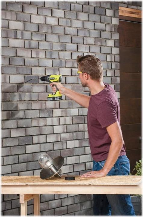 Actual product image Ryobi R18PD3-0 (Rechargeable battery operated)