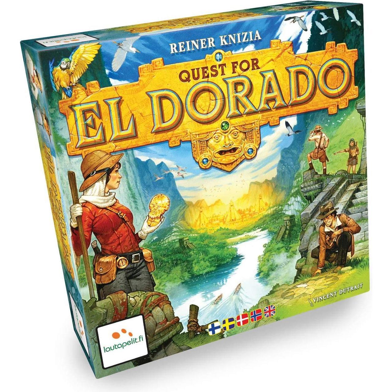 Lautapelit Quest for El Dorado (Nordic+EN) (Englisch)