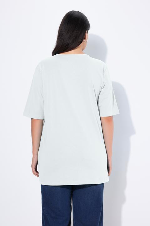 Produktbild Ulla Popken T-Shirt, V-Ausschnitt, Relaxed, Halbarm (42, 44)
