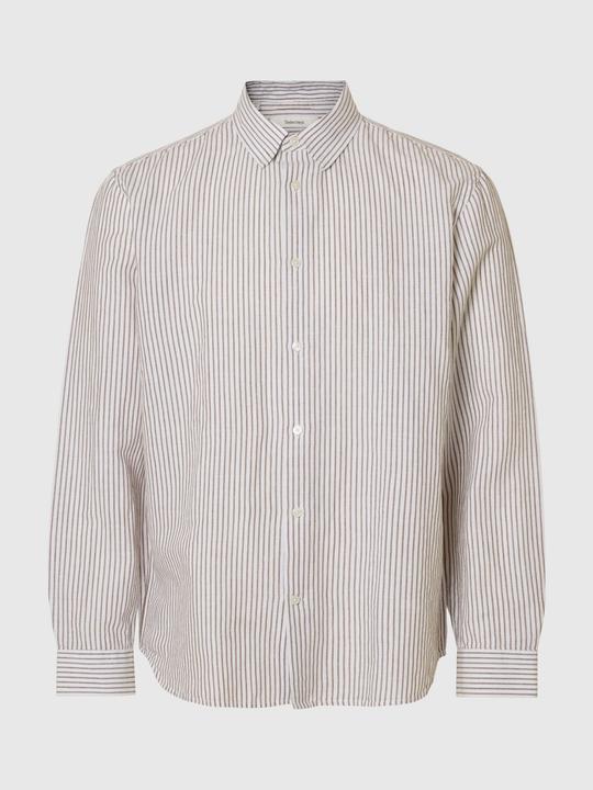 Immagine prodotto Selected Regular Fit Bluse aus Leinengemisch (M)