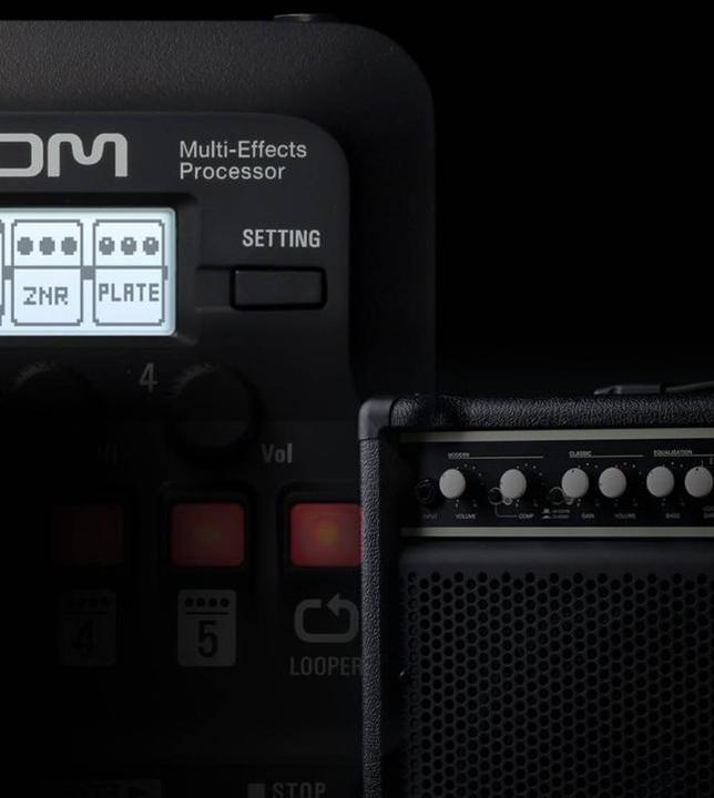 Immagine prodotto Zoom G1 FOUR/IFS Pedaliera Multieffetto Amp-Simulator per