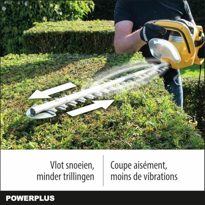 Image du produit Powerplus Taille-haies 750W 690mm (Fonctionnement sur secteur)